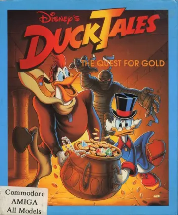 Duck Tales - The Quest for Gold_Disk1 box cover front